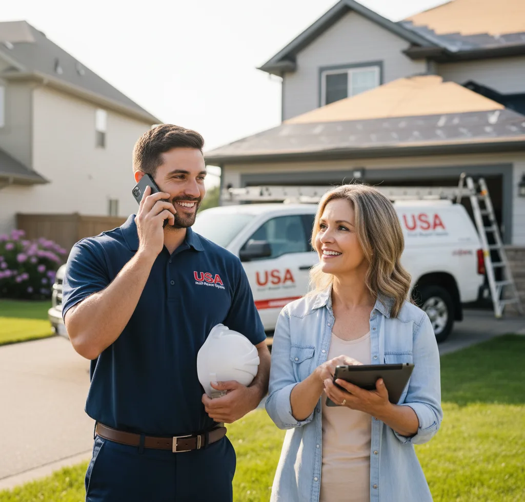 USA Roof Repair Experts customer support in St. Helens